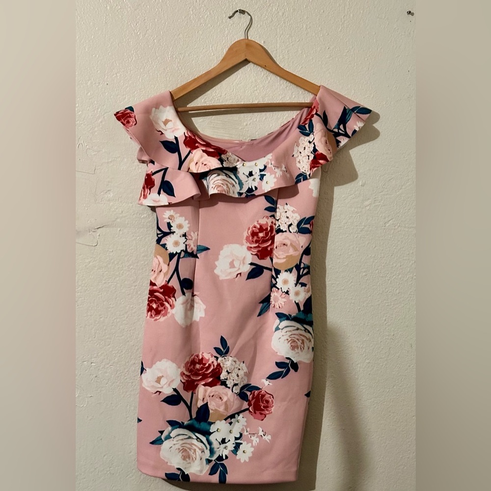 Guess flower cocktail dress